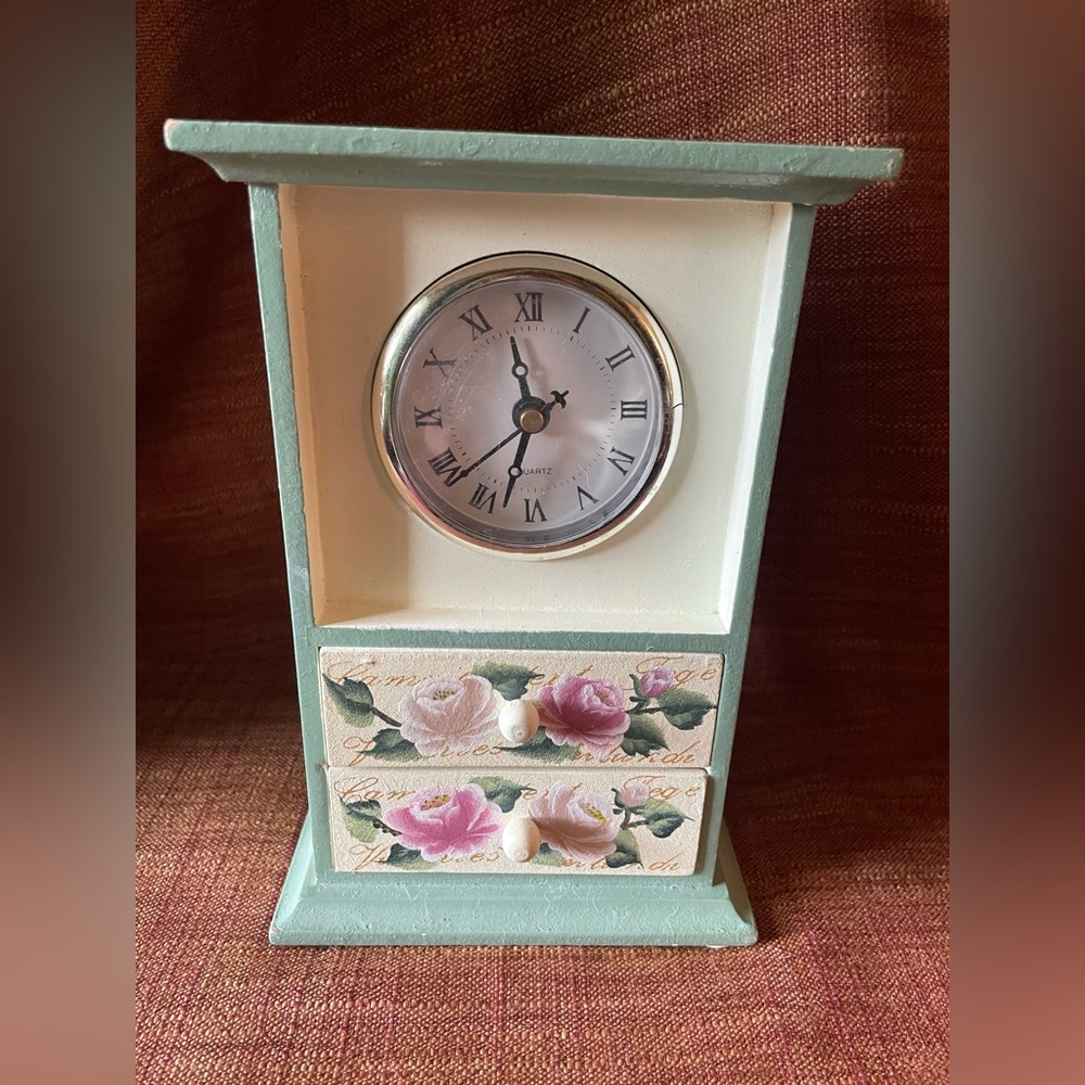 Decorative Wooden Standing Clock